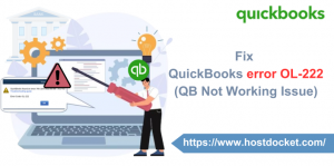 How to Resolve Banking Error OL-222 in QuickBooks?